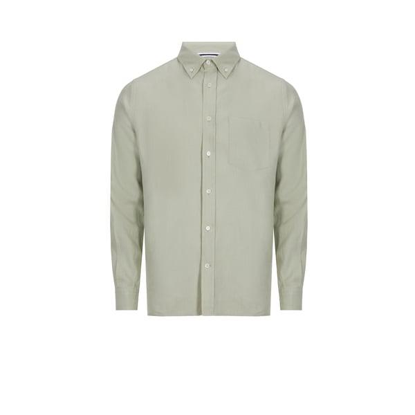 AIGLE Long-sleeved linen shirt