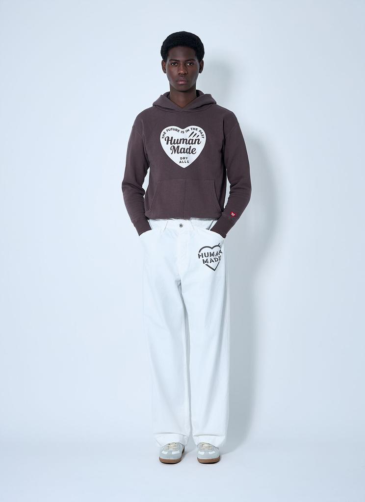 Human Made ogo Motif Hooded Sweatshirt
