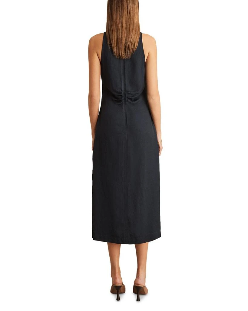 REISS Pari Ruched Midi Dress 2