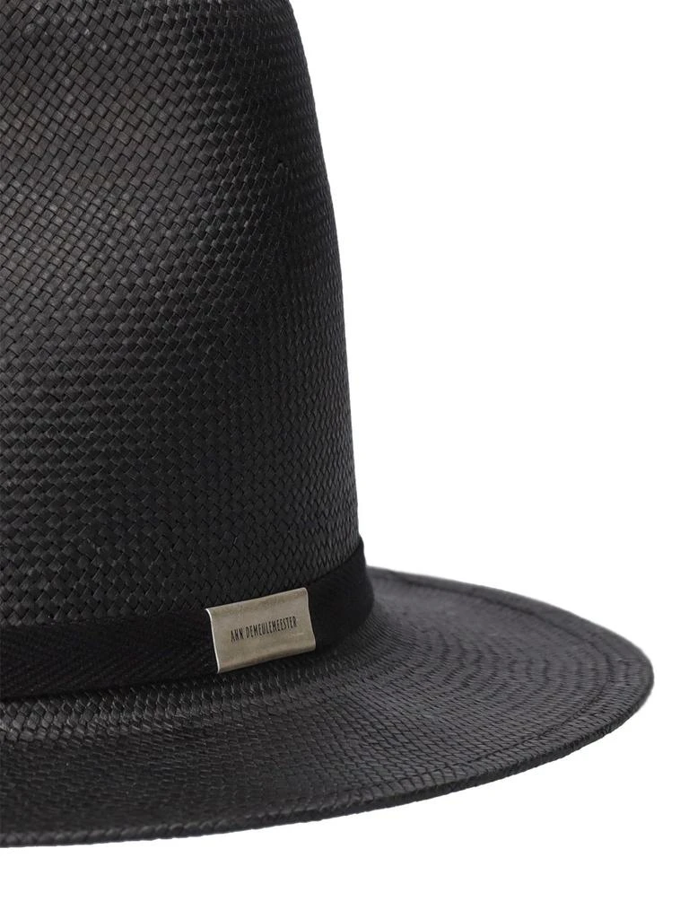 ANN DEMEULEMEESTER Suze Woven Hat 3