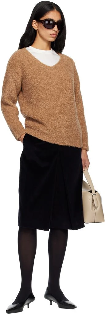 Max Mara Tan Pantera Sweater 4