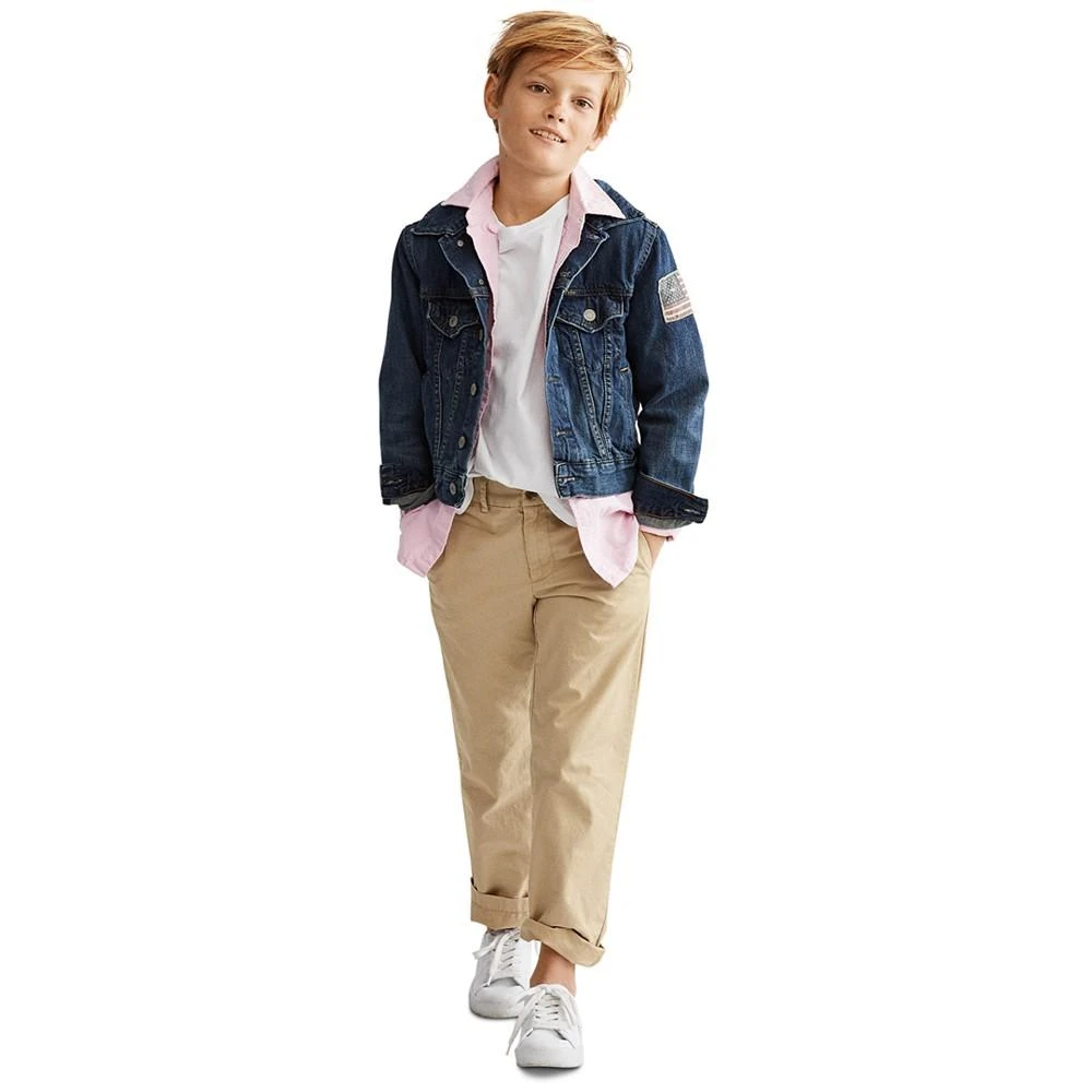 Polo Ralph Lauren Toddler and Little Boys Cotton Denim Trucker Jacket 4