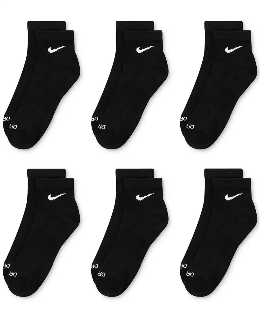 Nike Unisex 6-Pk. Dri-FIT Quarter Socks 6