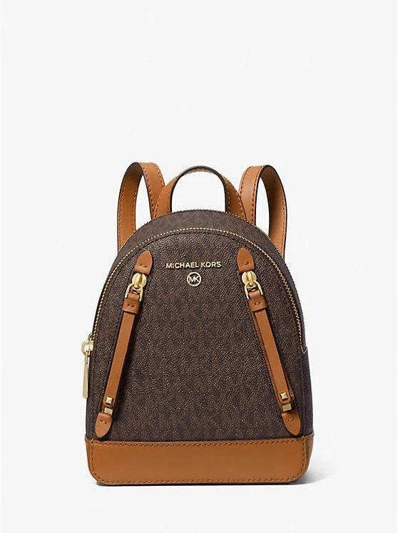 Michael Kors Brooklyn Extra-Small Logo Backpack 1