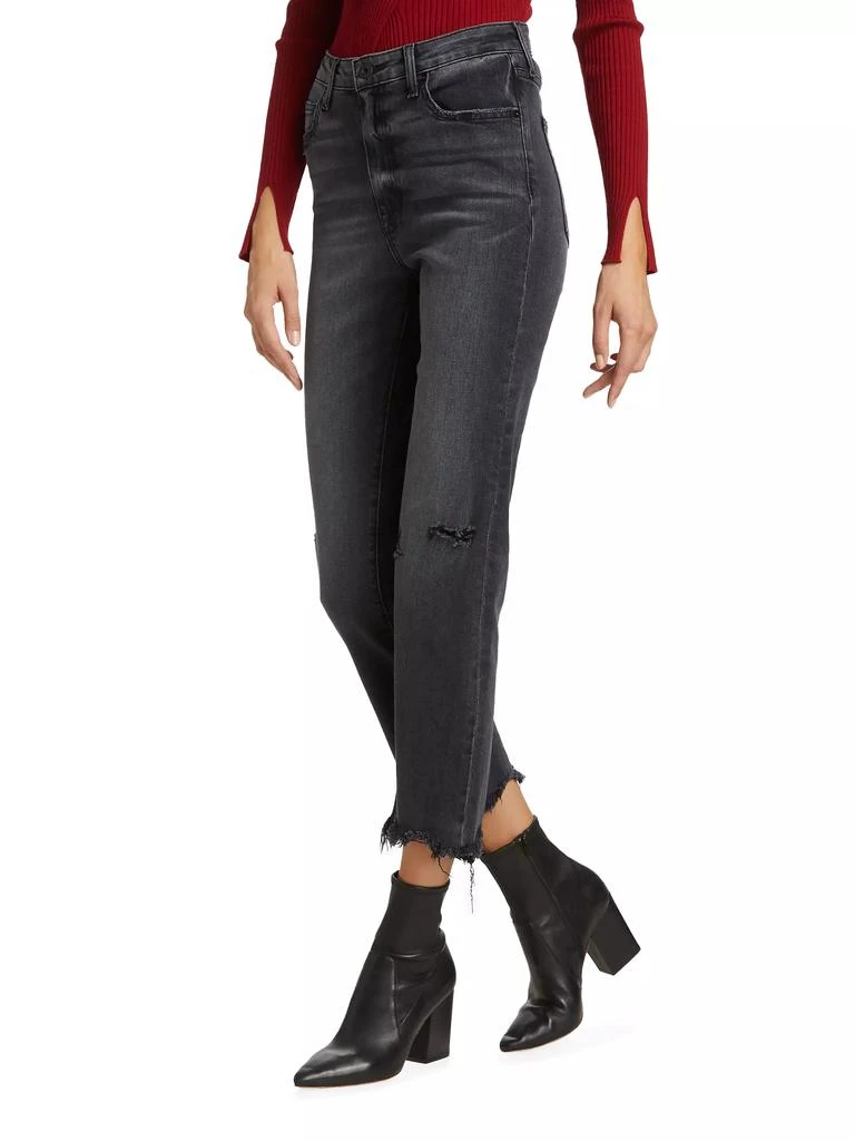Jonathan Simkhai Standard River High Rise Straight-Leg Jeans 4