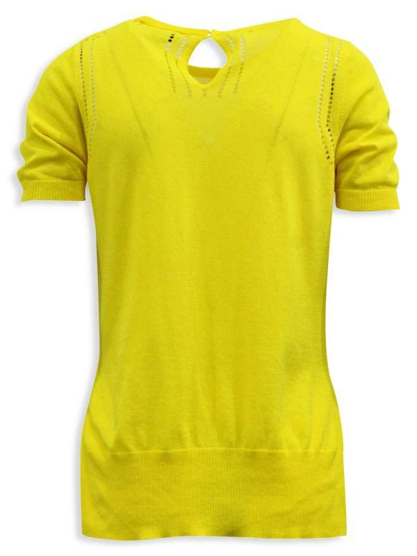 ROCHAS Logo Knit T-Shirt 2