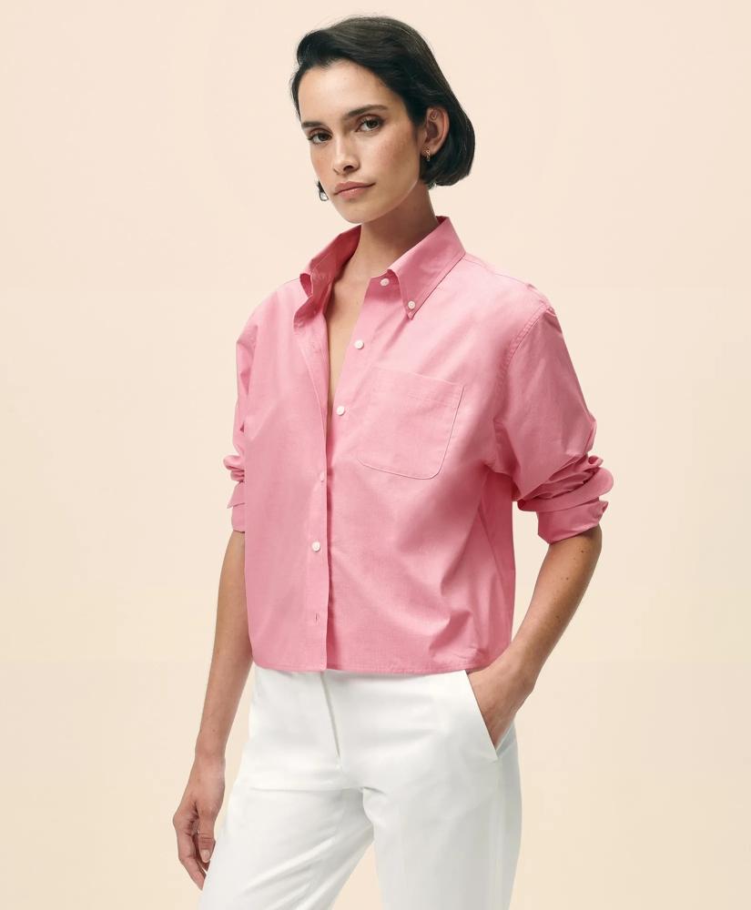 Brooks Brothers The Cropped Button-Down Shirt
