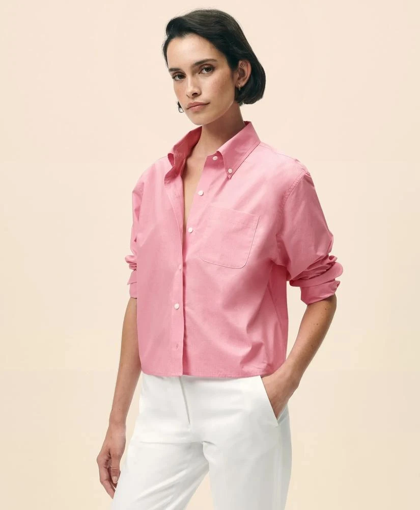 Brooks Brothers The Cropped Button-Down Shirt 1