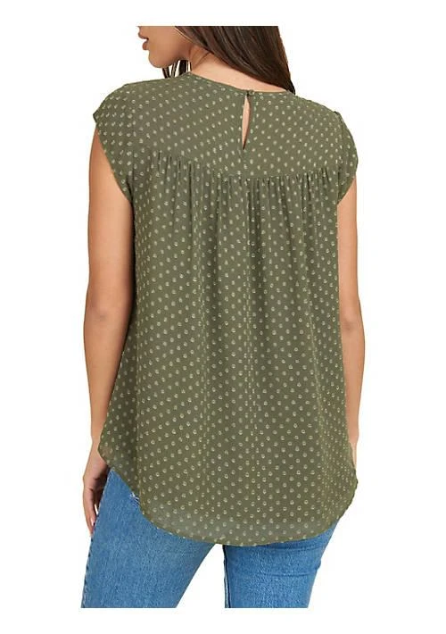 DR2 by Daniel Rainn By Daniel Rainn Cap Sleeve Blouse 2