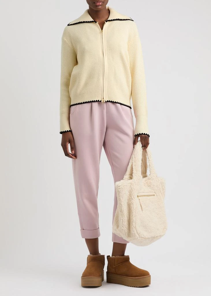 Varley Sibley waffle-knit jacket 4