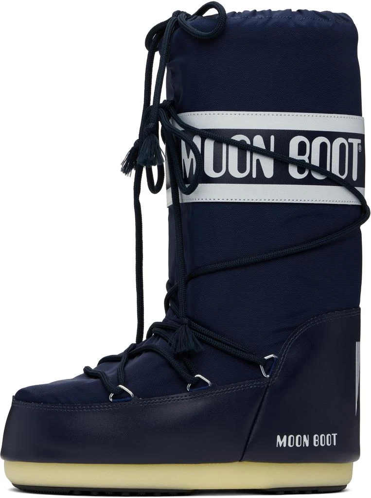 Moon Boot Navy Icon Nylon Boots 3