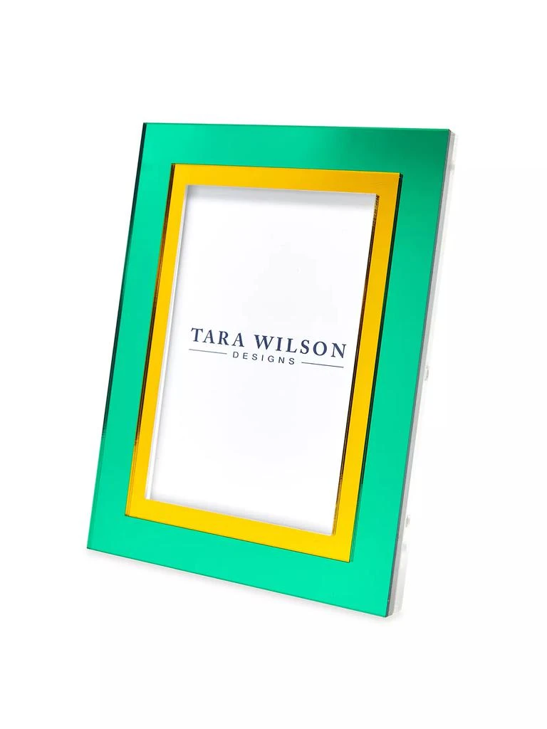 Tara Wilson Designs Inlaid Mirrored Frame 1