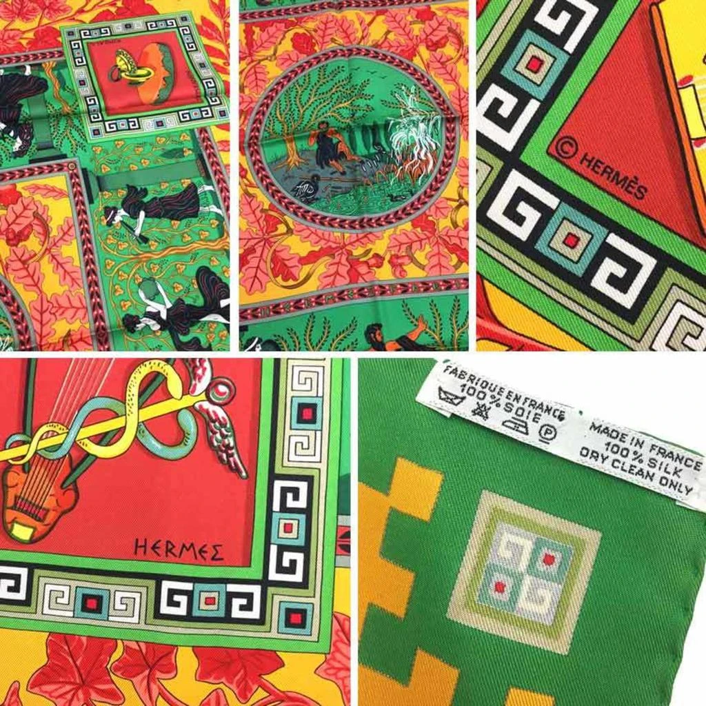 Hermes yellow Silk Scarf (Pre-Owned) 2