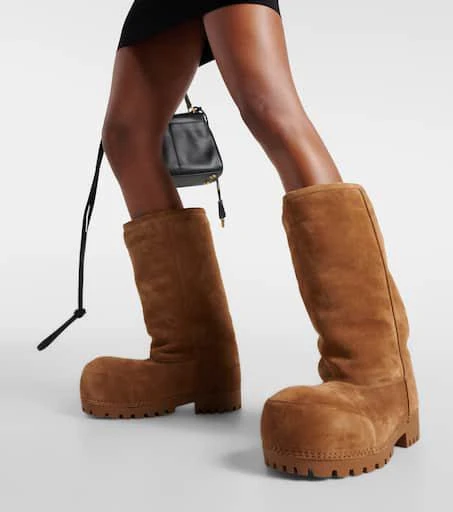 Balenciaga Alaska High suede boots 4