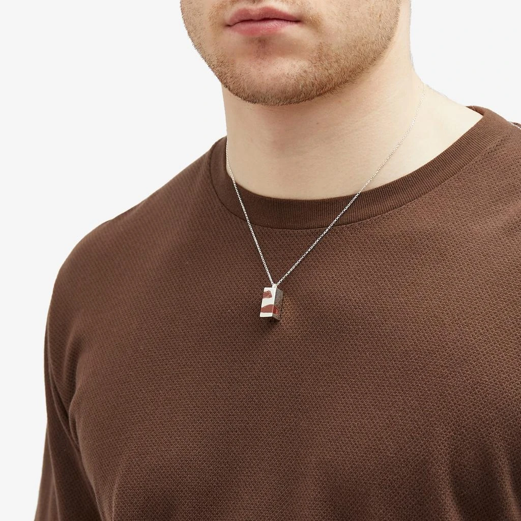 Ellie Mercer Ellie Mercer Two Piece Cuboid Pendant Necklace 4