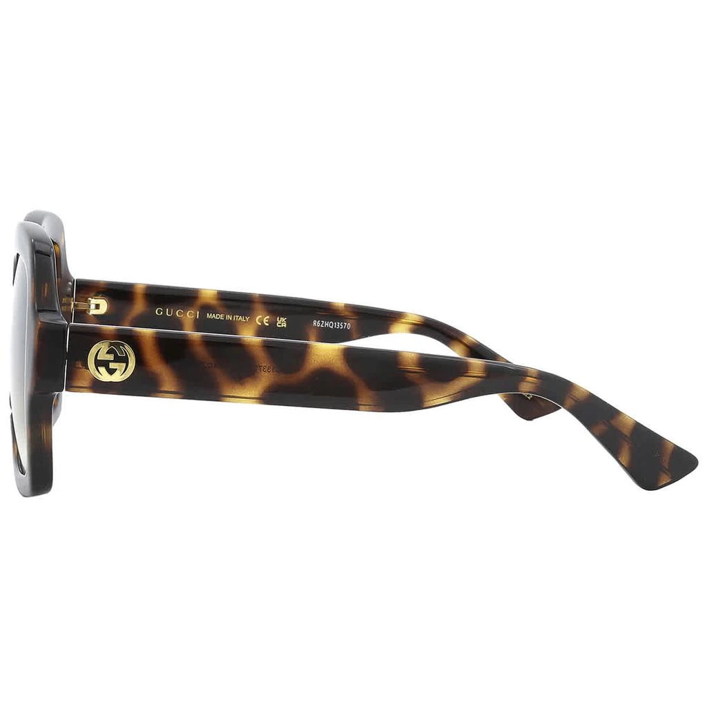 Gucci Brown Gradient Square Ladies Sunglasses GG1337S 003 54 3