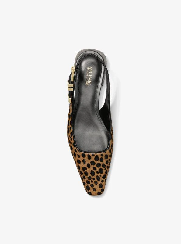 Michael Kors Darrington Cheetah Print Calf Hair Flat 3
