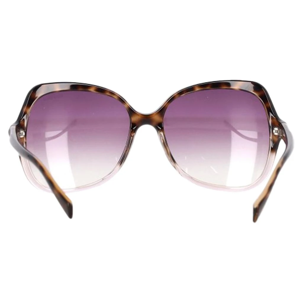 Miu Miu Logo Tortoiseshell Oversized Sunglasses in Brown Acetate 3