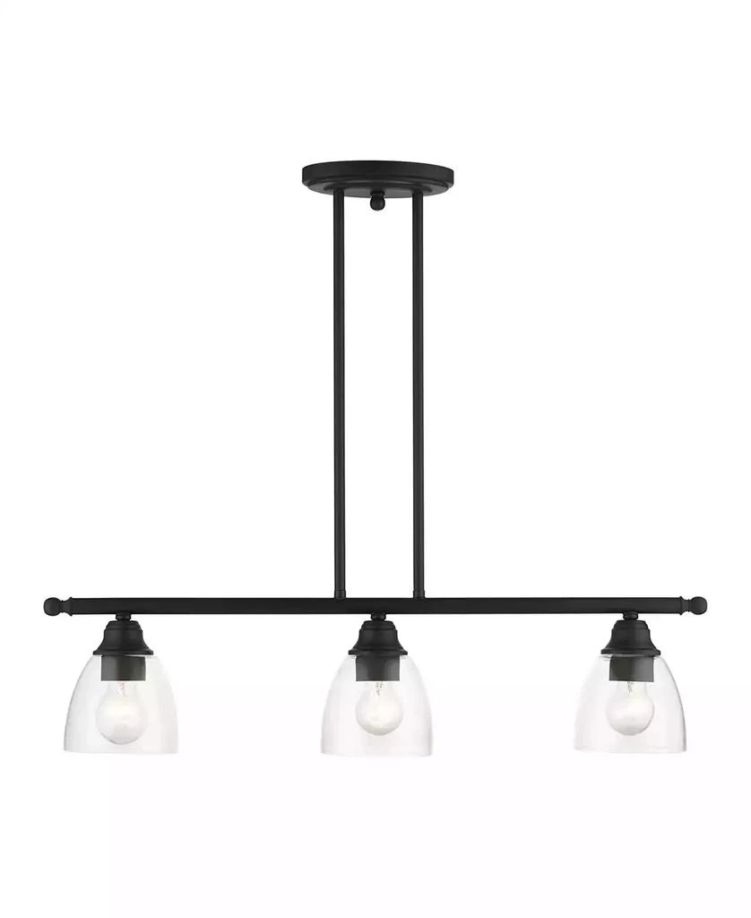 Livex Montgomery 3 Lights Linear Chandelier