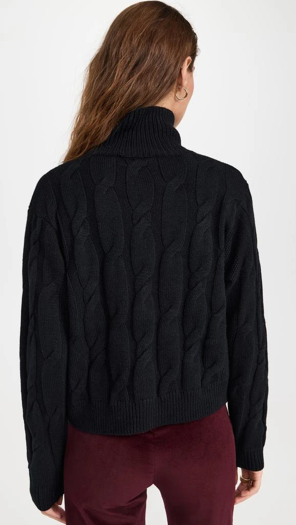 FRAME Cable Knit Turtleneck 2