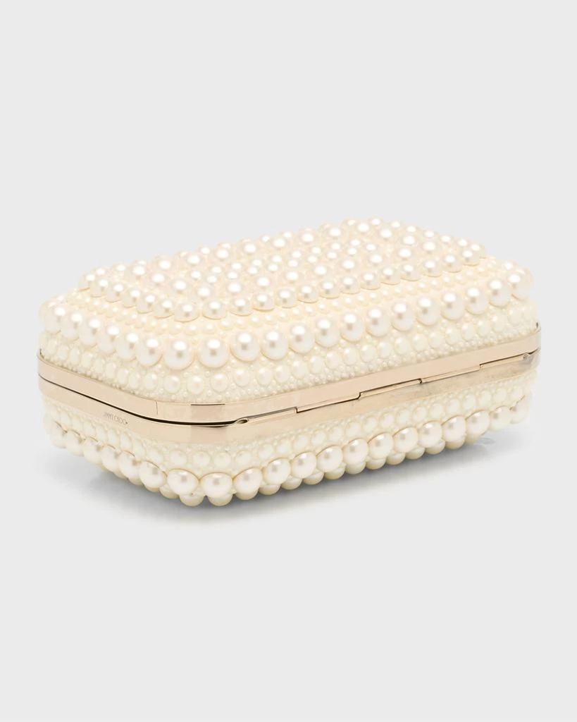 Jimmy Choo Cloud Pearly Clutch Bag 7
