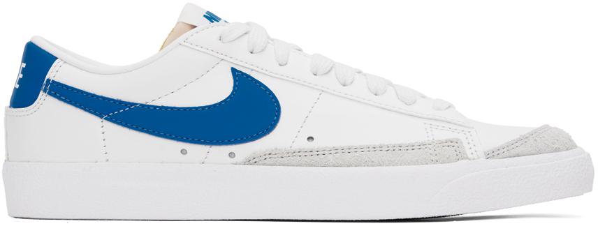 NIKE White Blazer Low '77 Vintage Sneakers