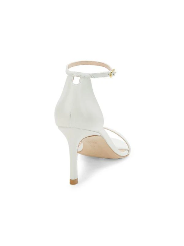 Stuart Weitzman Amelina Leather Ankle-Strap Sandals 3