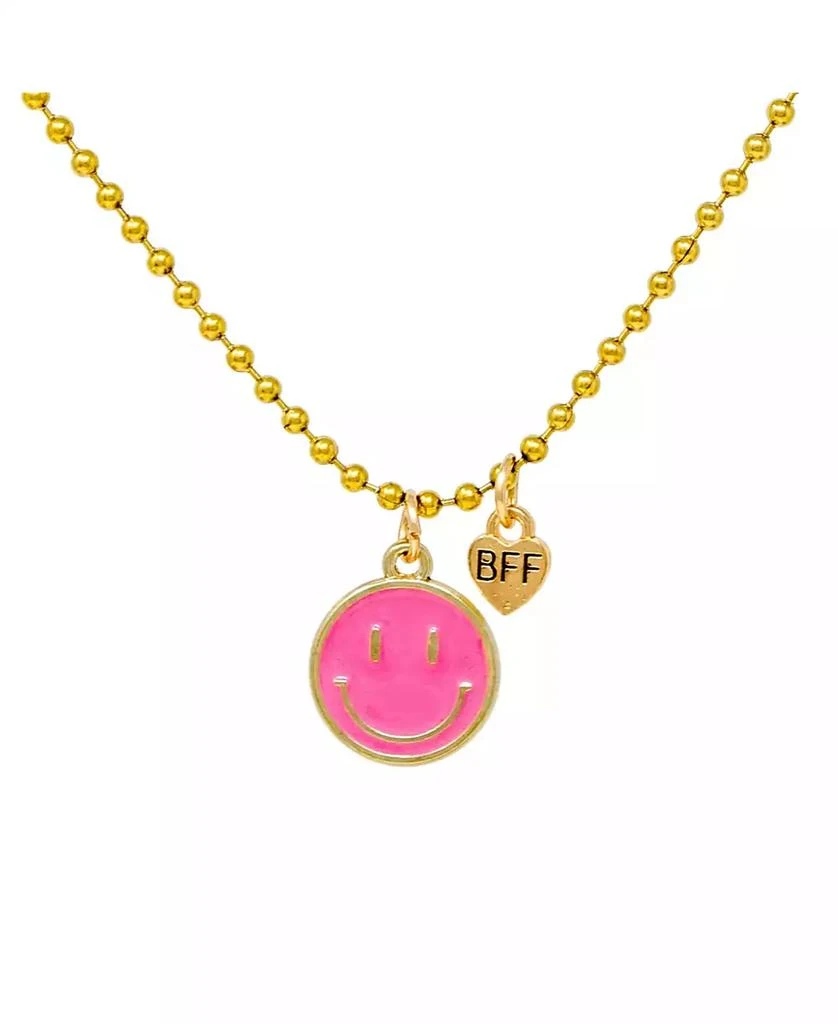 ZOMI GEMS Girls BFF Smiley Face Necklace Set 4