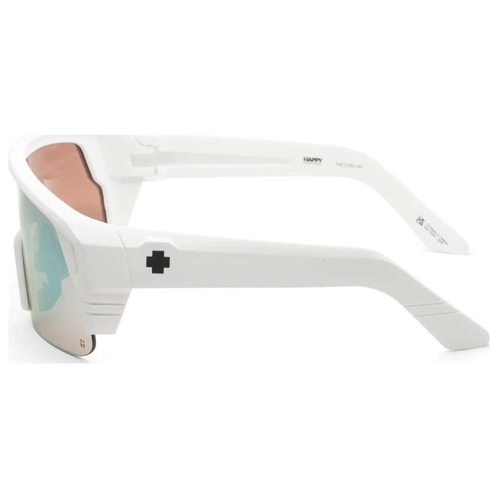 Spy Spy Unisex White Shield Sunglasses 2
