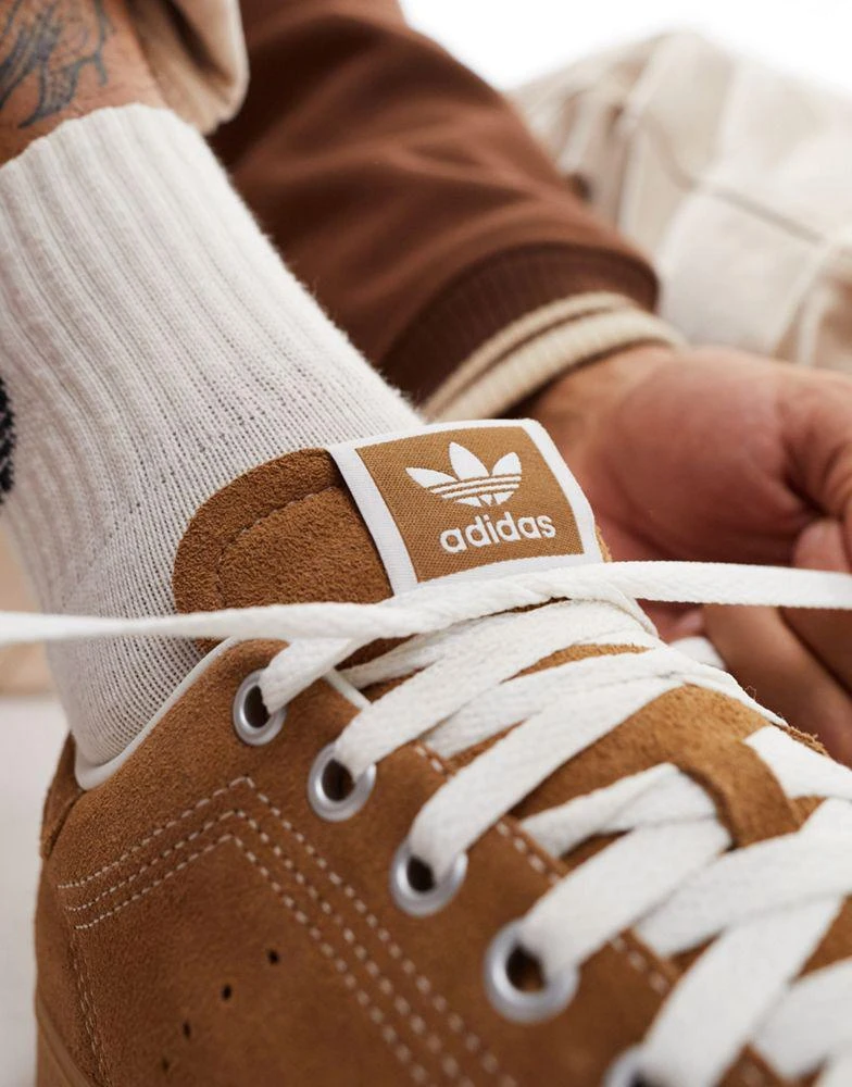 Adidas adidas Originals Stan Smith CS trainers in beige suede 2