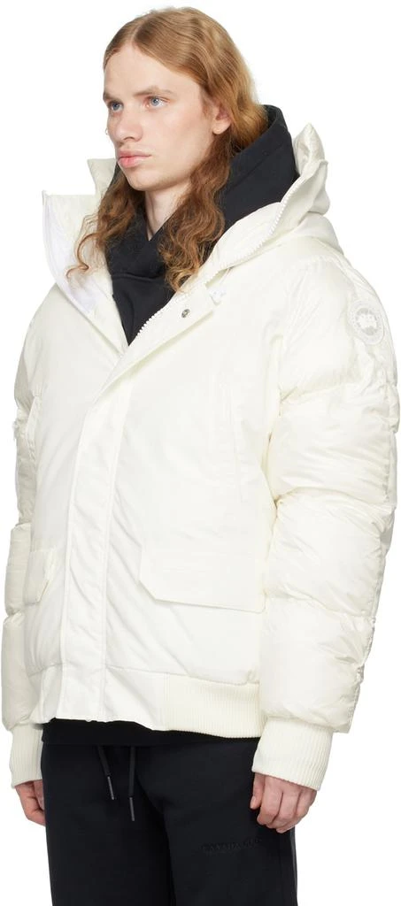 Canada Goose White 'Paradigm' Chilliwack Bomber Down Jacket 4