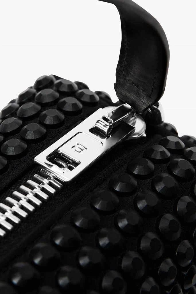 Alexander Wang Heiress Flex Bag in Neoprene with 3D Spikes 5