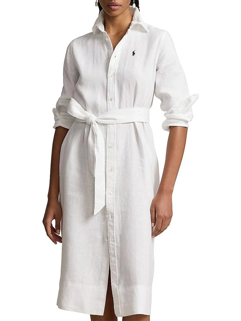 Ralph Lauren Linen Belted Shirtdress 5