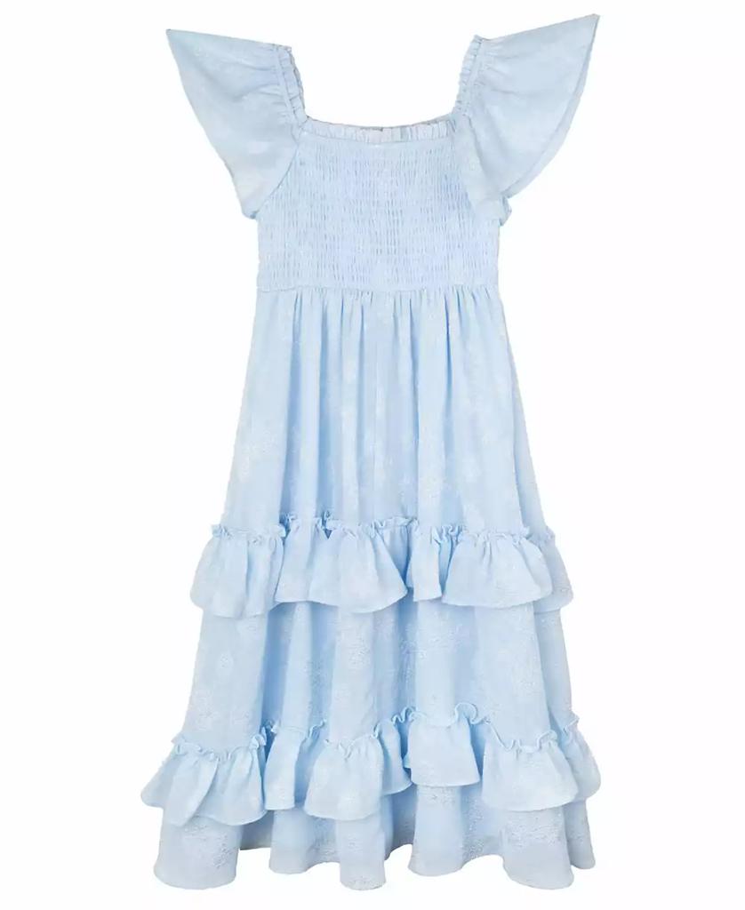 Rare Editions Little and Toddler Girls Floral Chiffon Dress
