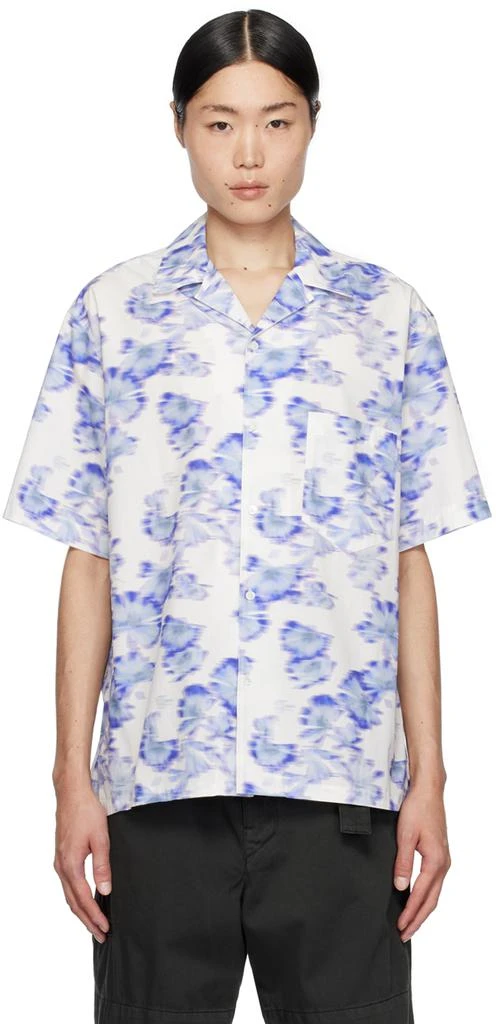 Isabel Marant Blue Lazlo Ginkgo Shirt 1