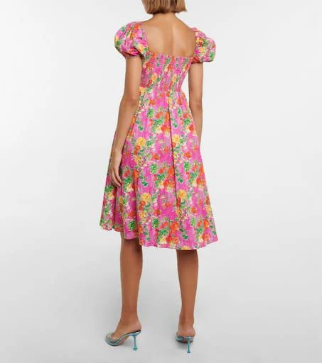 CAROLINE CONSTAS Mira floral minidress 3