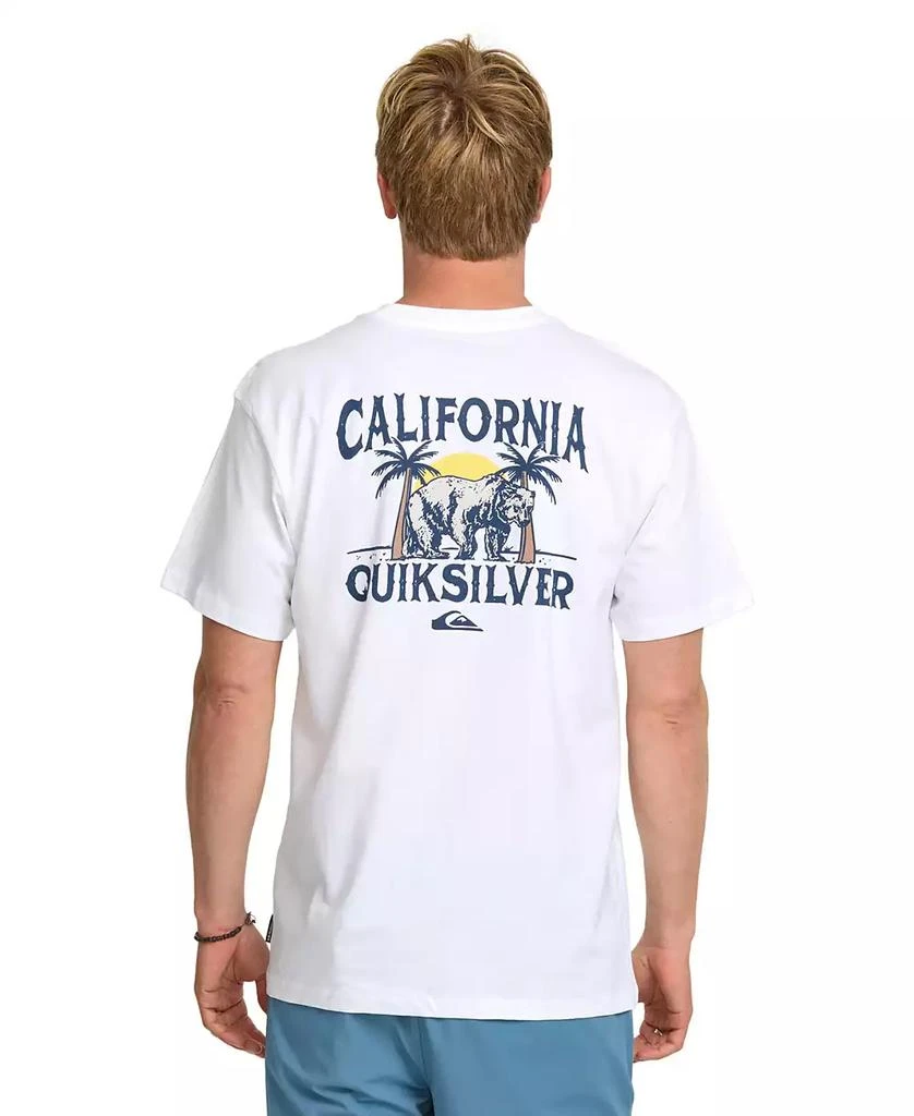Quiksilver Men's California Bear Set Short Sleeve T-Shirt 1