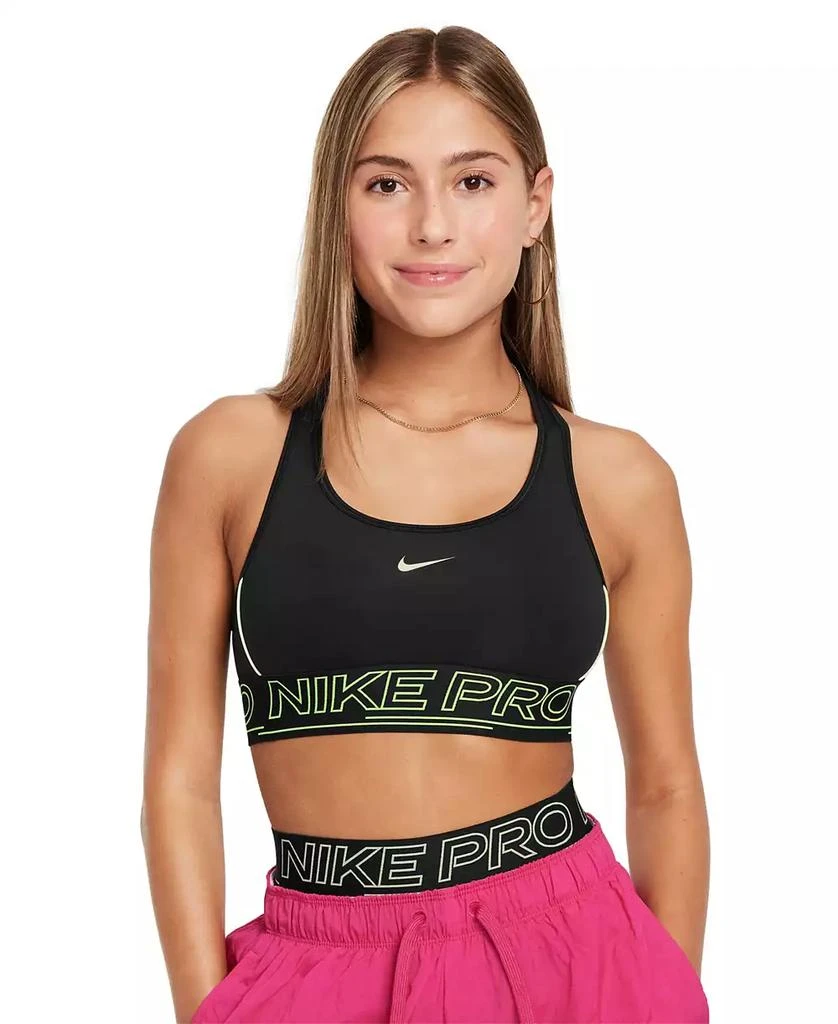 Nike Big Girls Pro Swoosh Sports Bra 1