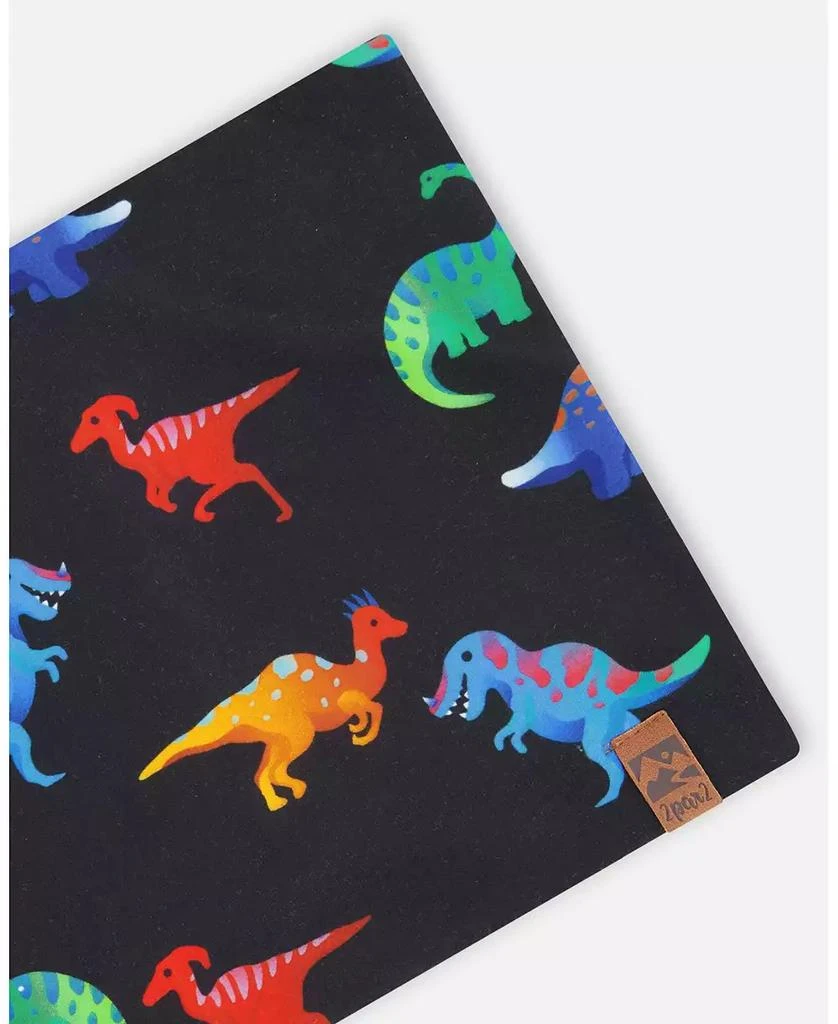 Deux par Deux Boy Stretch Jersey Neck Tube Dinosaur Print - Toddler|Child 3