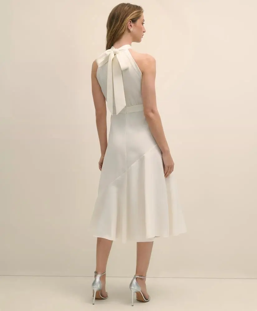 Brooks Brothers Crepe Halter Dress 3