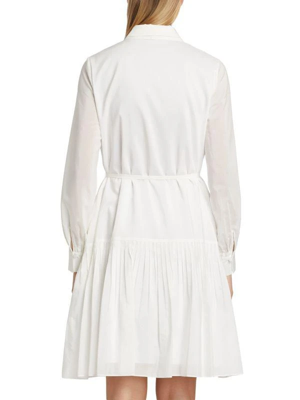 Kobi Halperin Viola Tie-Waist Cotton & Silk Minidress 2