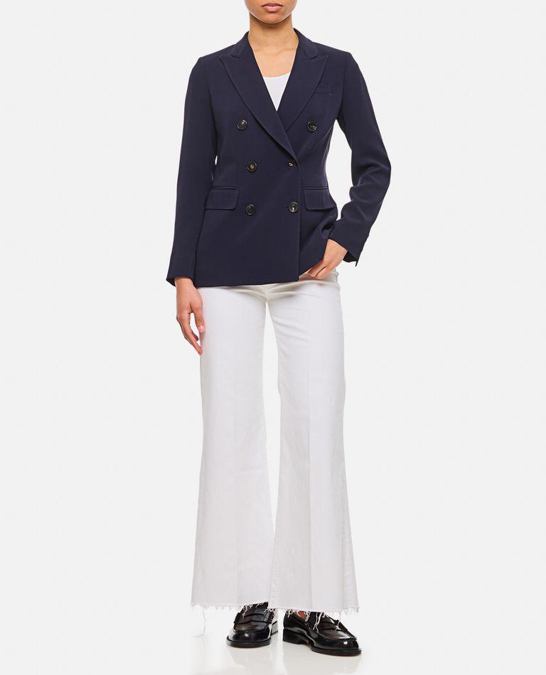 Alberto Biani Double-breasted Cady Blazer