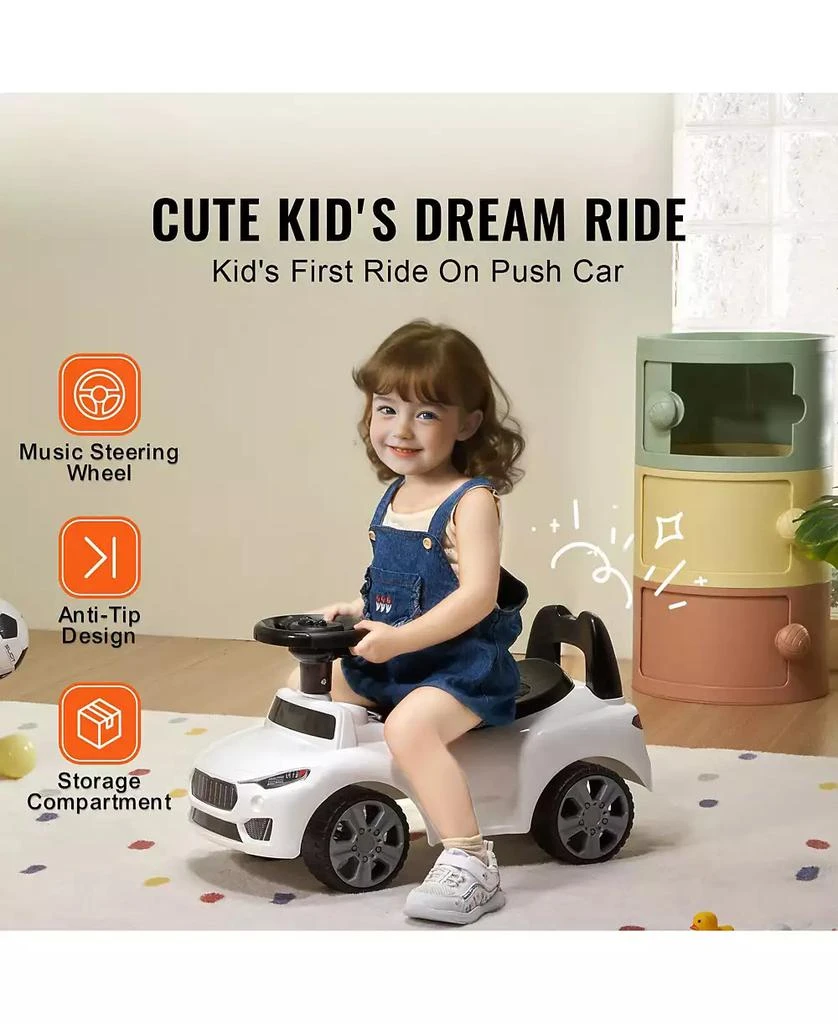 SUGIFT White Ride On Push Car with Music
Storage, Ages 1-3 8