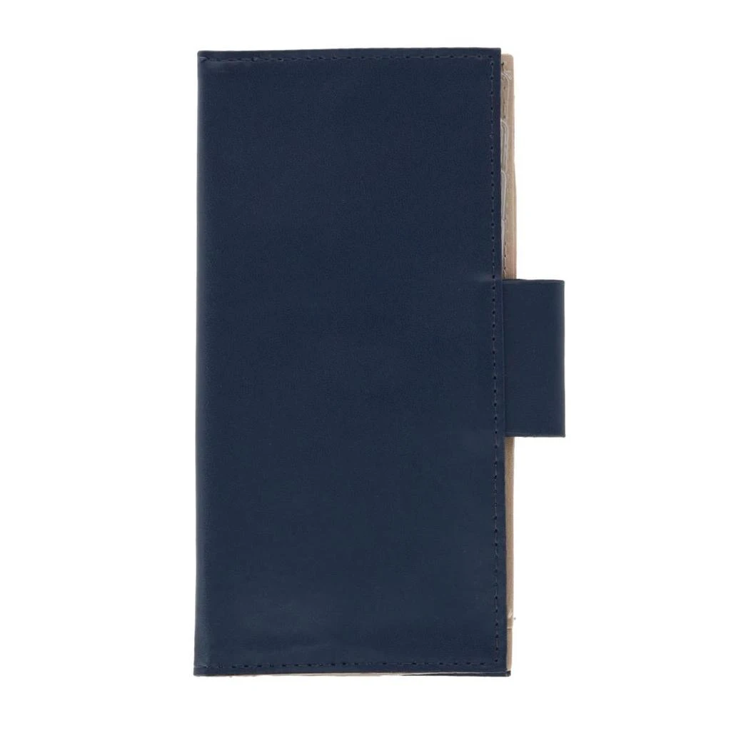 Buxton Women's Leather Long Bifold Organizer Wallet with Floral Emboss 5
