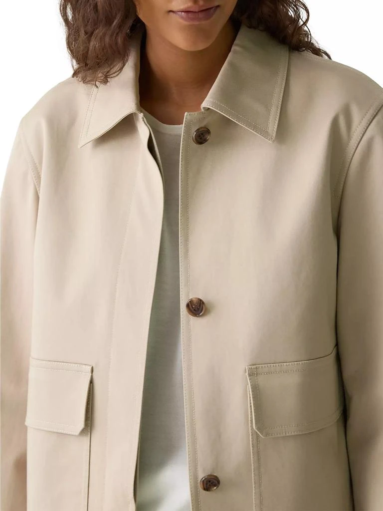 Theory Cotton Boxy Patch Jacket 7