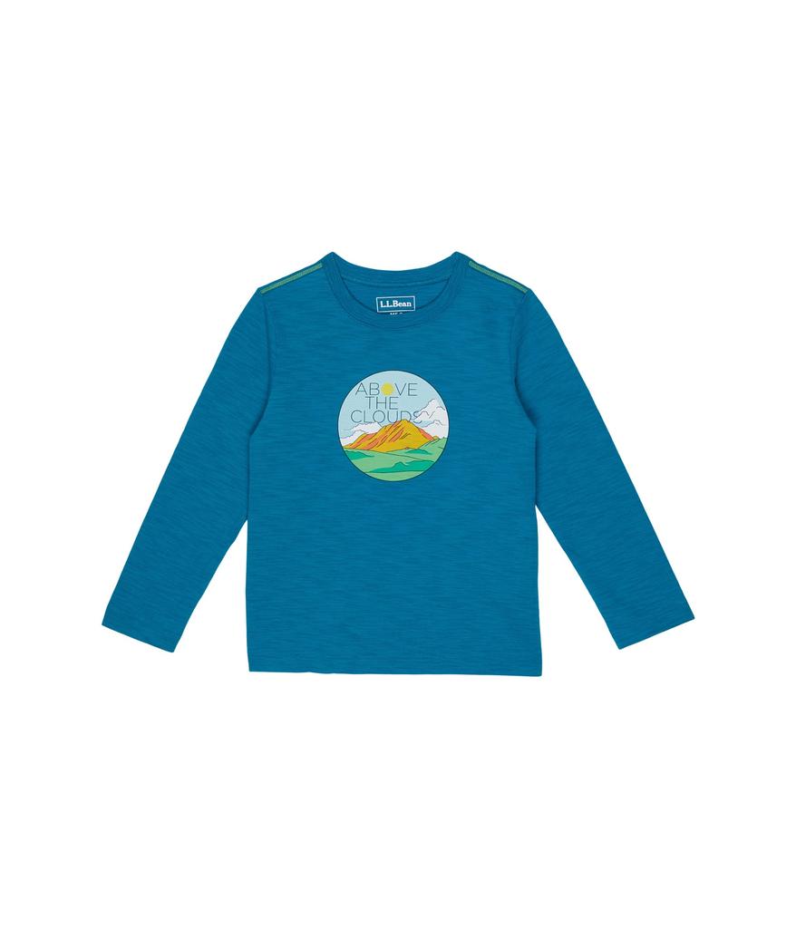 L.L.Bean Graphic Tee Glow in the Dark Long Sleeve (Little Kids)