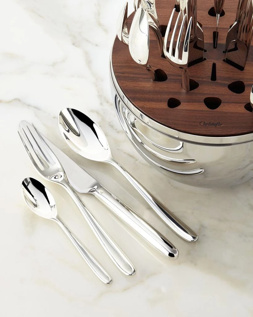 Christofle 24-Piece Mood Silver-Plated Flatware Service 2