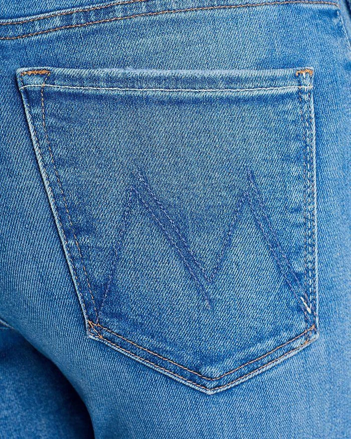 MOTHER The Tomcat High Rise Cropped Straight Leg Jeans in Layover 5