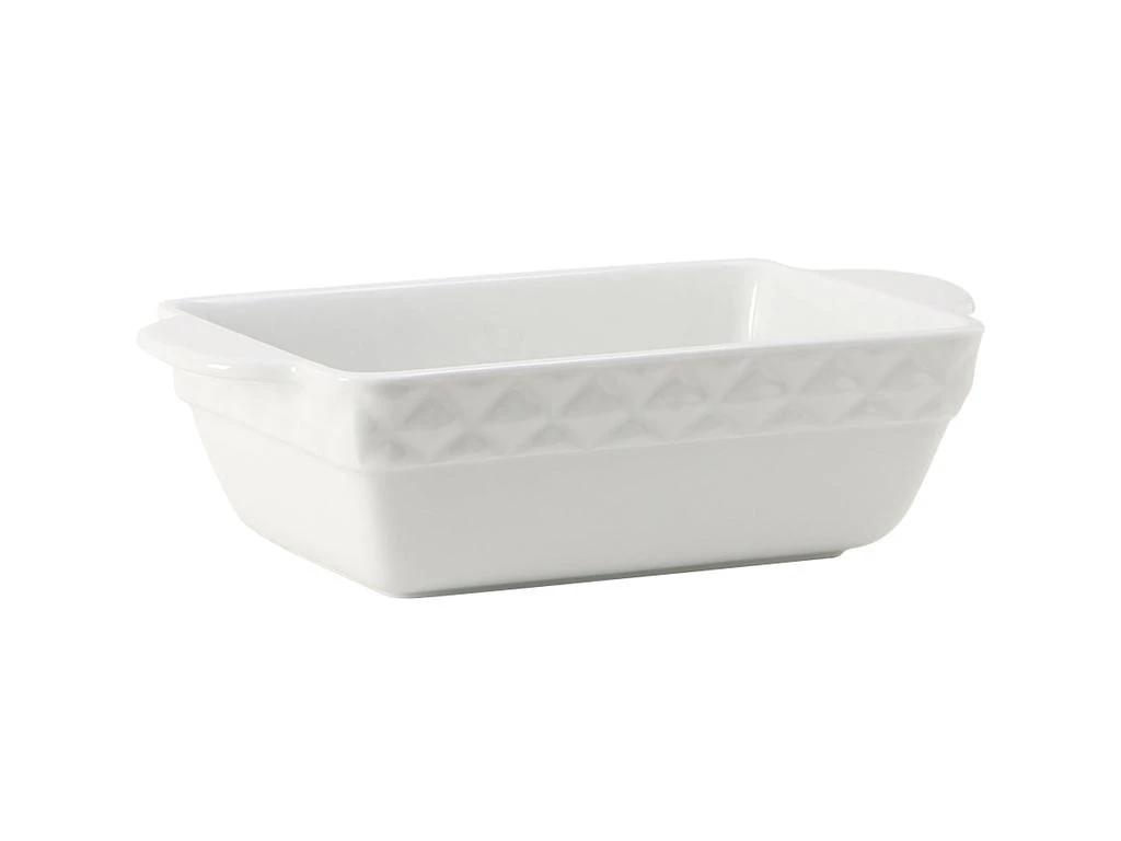 Tuxton Home DisplayTux Casserole Rectangular 1-1/2qt 11"(9" w/o handle)x6"x3", 2 Pieces