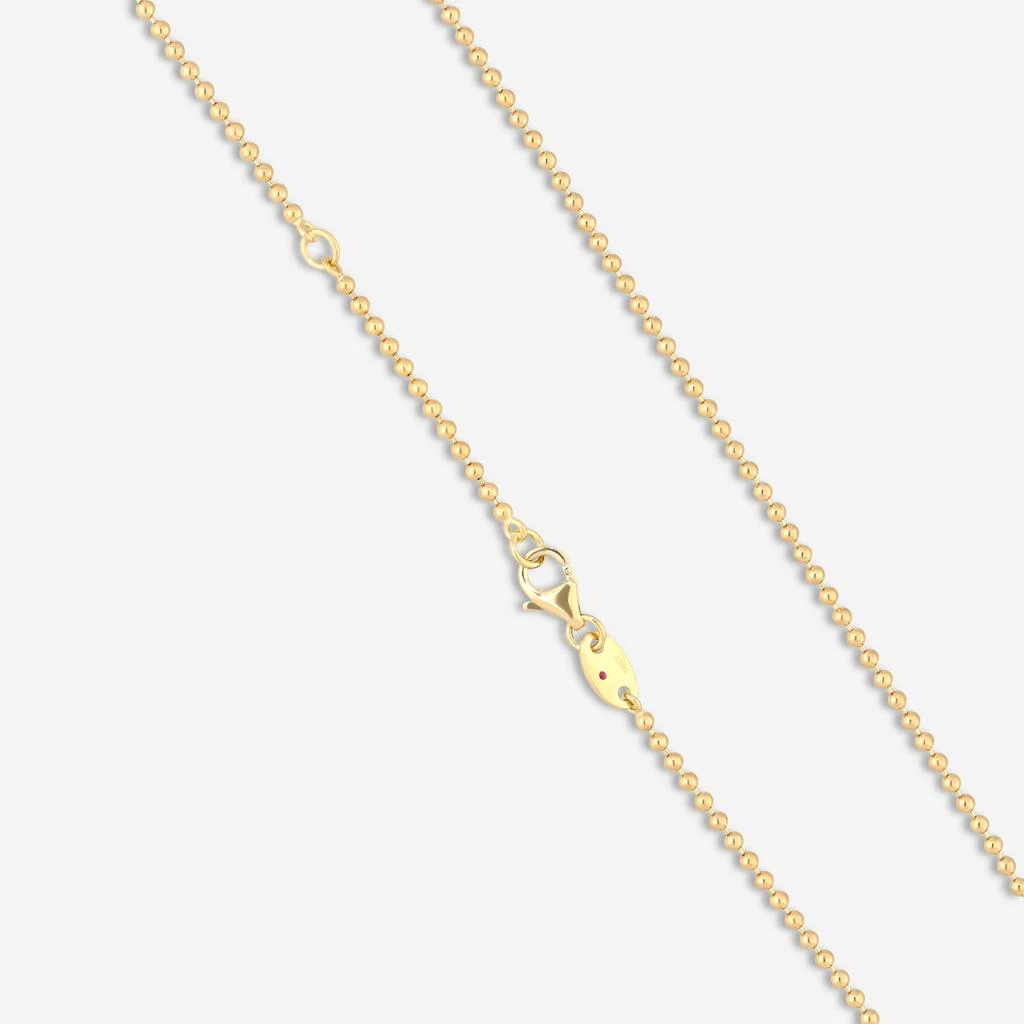 Roberto Coin Roberto Coin Love in Verona 18K Yellow Gold Diamond Pendant Necklace 8883124AY17X-copy 3
